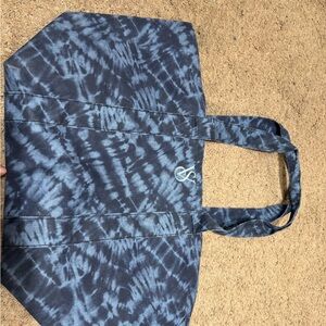 PINK Victoria's Secret Navy Tie-Dye Tote